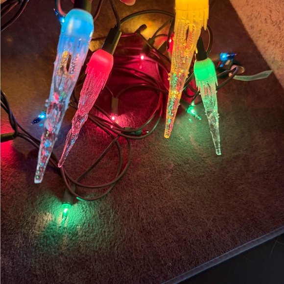 22 vintage plastic mini light icicles - Picture 6 of 14